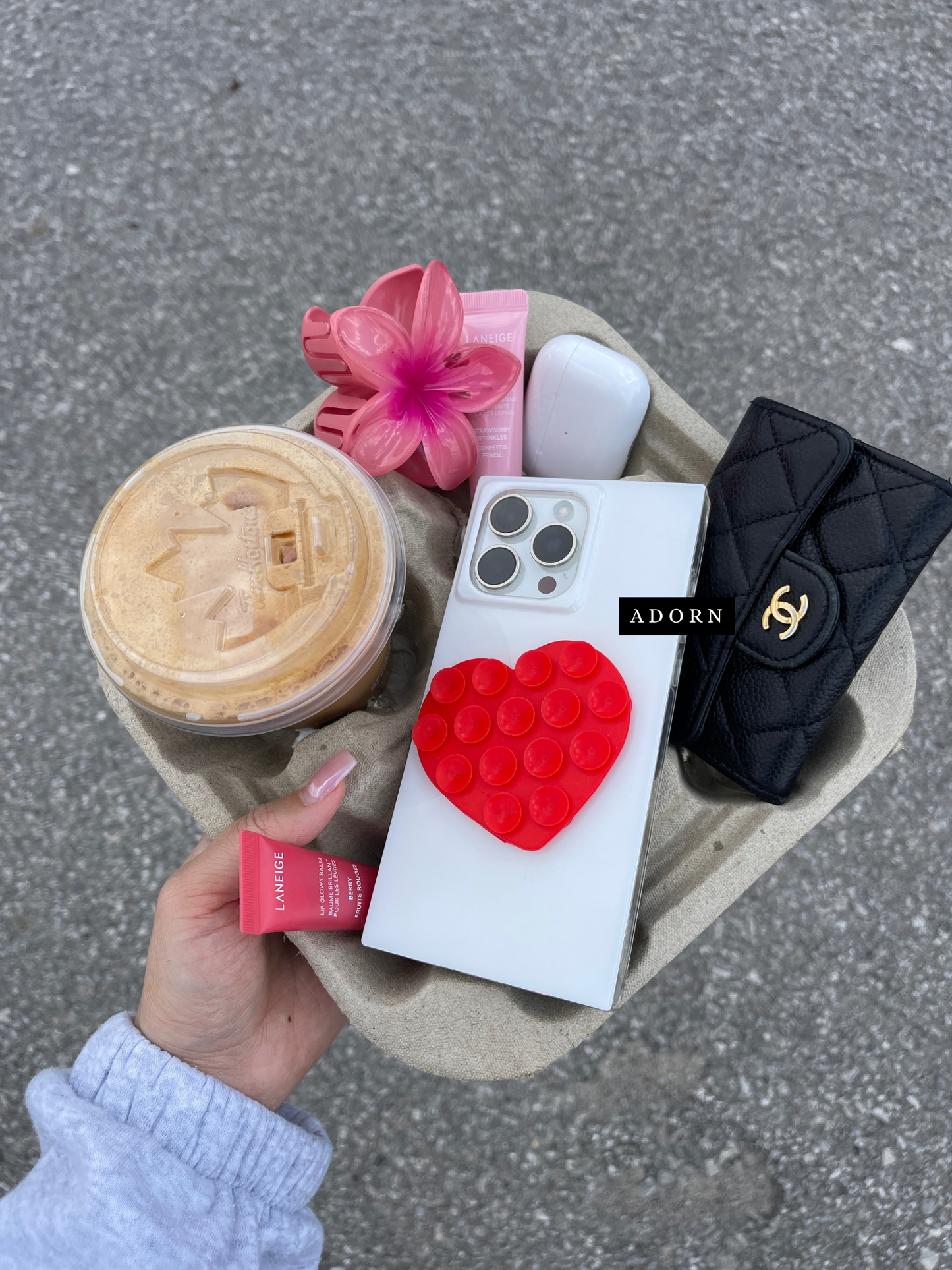 Sticky Fairy Heart Suction - Adorn Phone Accessories