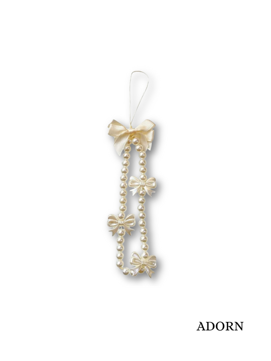 Mini Pearl Mommy Phone Charm - Adorn Phone Accessories