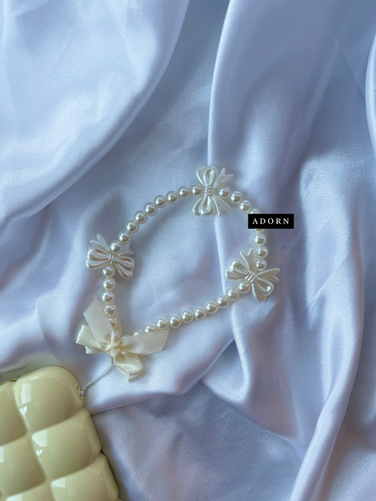 Mini Pearl Mommy Phone Charm - Adorn Phone Accessories